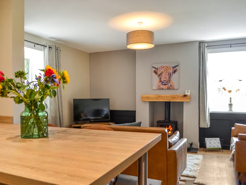 Open plan living space | Terraughtie Cottage West - Terraughtie Farm Cottages, Dumfries