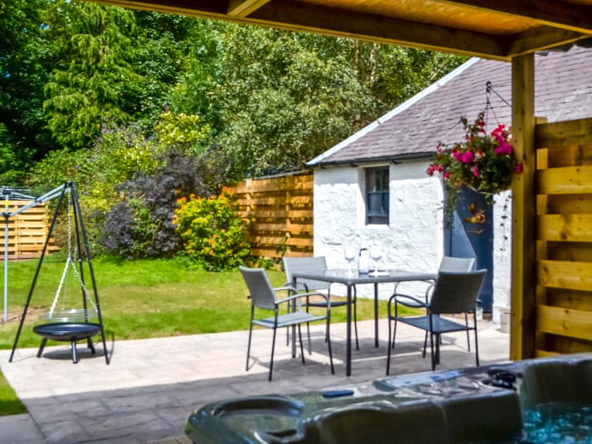 Outdoor area | Terraughtie Cottage West - Terraughtie Farm Cottages, Dumfries
