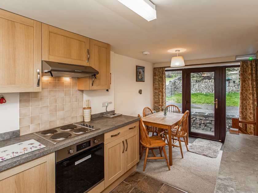 Kitchen and dining area | Jerusalem Cottage - Jericho Farm, Earl Sterndale, near Buxton