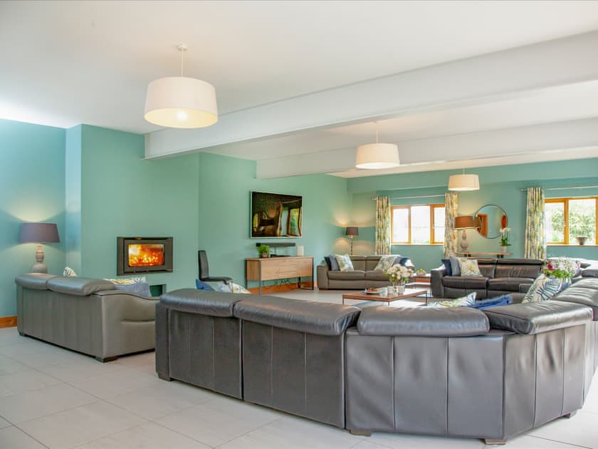 Living area | Higher Poulston - Wisteria House -  , Harbertonford, near Totnes