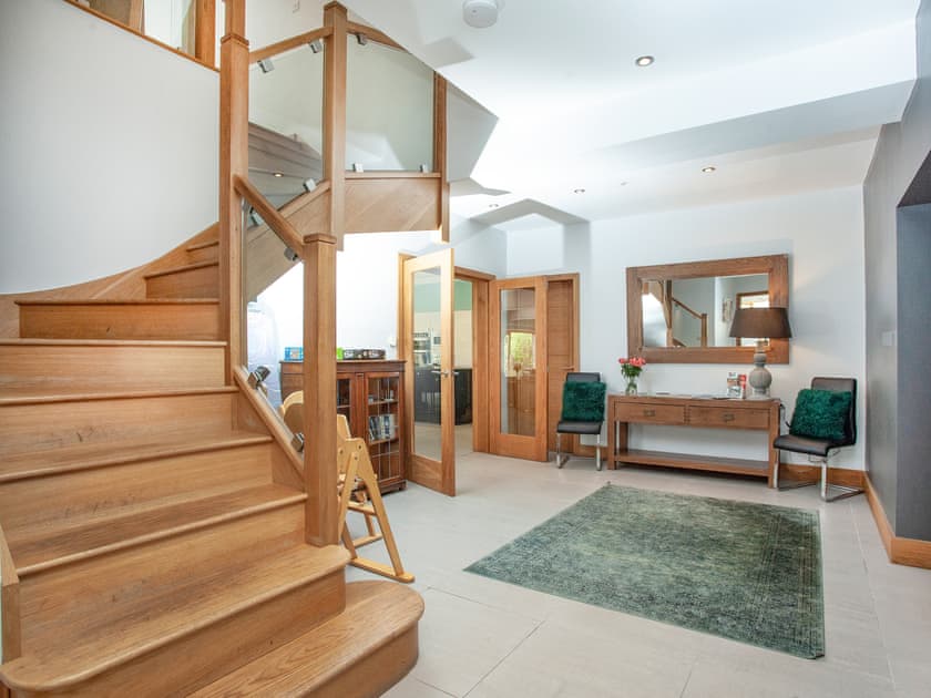 Hallway | Higher Poulston - Wisteria House -  , Harbertonford, near Totnes