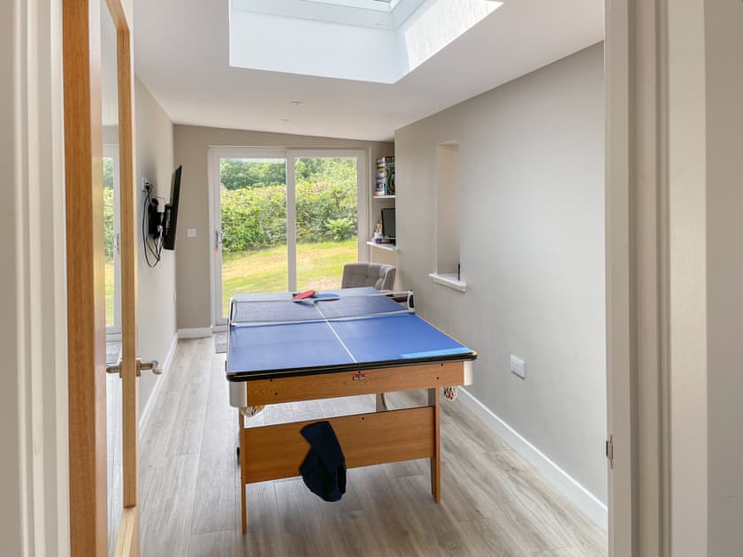 Games room | Gowanhill, Whiting Bay