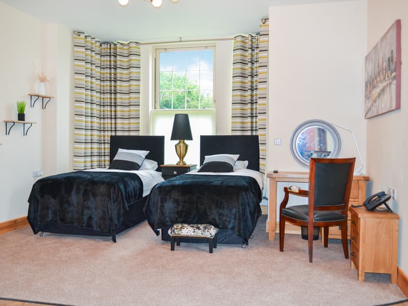 Twin bedroom | Studio 1 - Orby Hall, Orby, near Spilsby