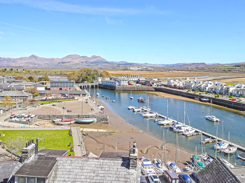 View | Captain’s Rest, Porthmadog