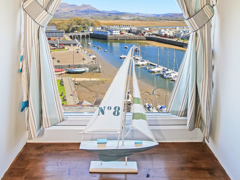 Bedroom view | Captain’s Rest, Porthmadog