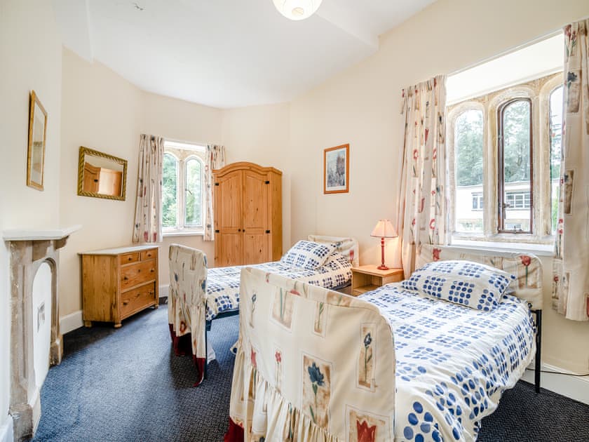 Twin bedroom | Hooke Court, Hooke, near Beaminster