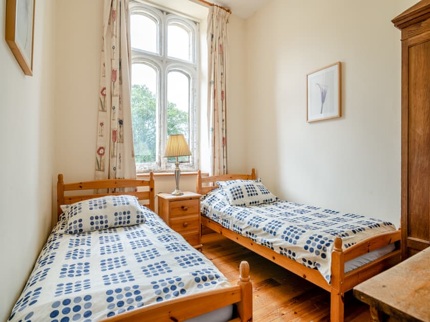 Twin bedroom | Hooke Court, Hooke, near Beaminster