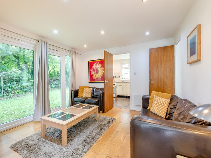 Living room | Honey Hanger - At Berridon Lodges, Bradworthy, near Holsworthy