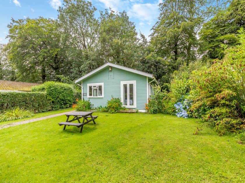 Garden | Honey Hanger - At Berridon Lodges, Bradworthy, near Holsworthy