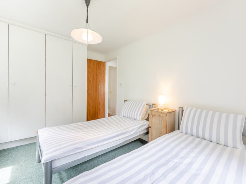 Twin bedroom | At Berridon Lodges - Hollies - At Berridon Lodges , Bradworthy, near Holsworthy 