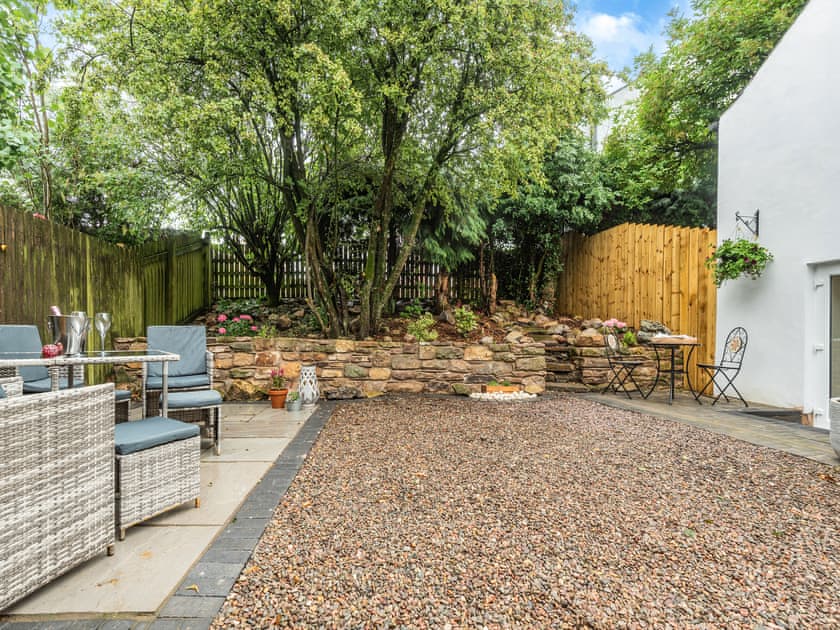 Sitting-out-area | The Nook - Low Fold Cottages - The Nook, Tallentire, near Cockermouth