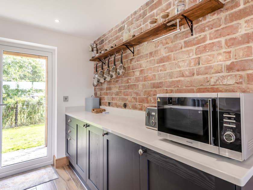 Kitchen area | Heron’s Den - Langton Hill Retreats, Langton Hill, near Horncastle