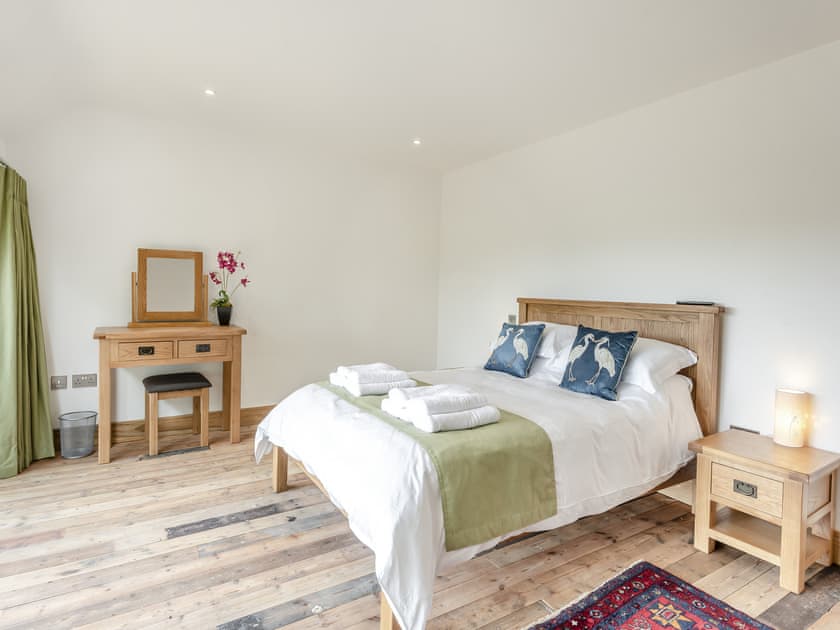 Double bedroom | Heron’s Den - Langton Hill Retreats, Langton Hill, near Horncastle