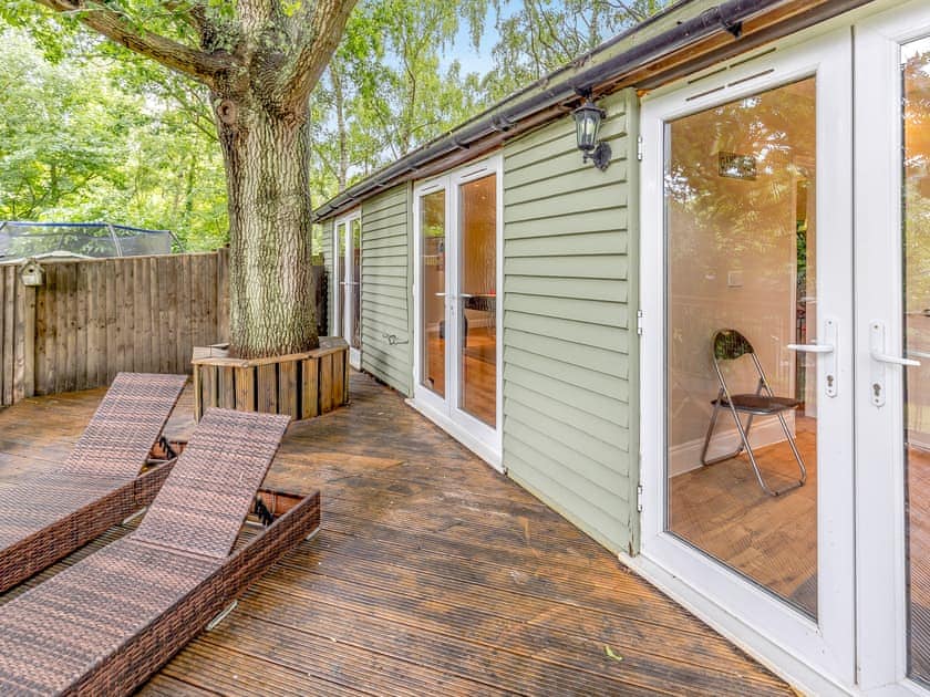 Outdoor area | Whydown Cottage, Bexhill-on-Sea
