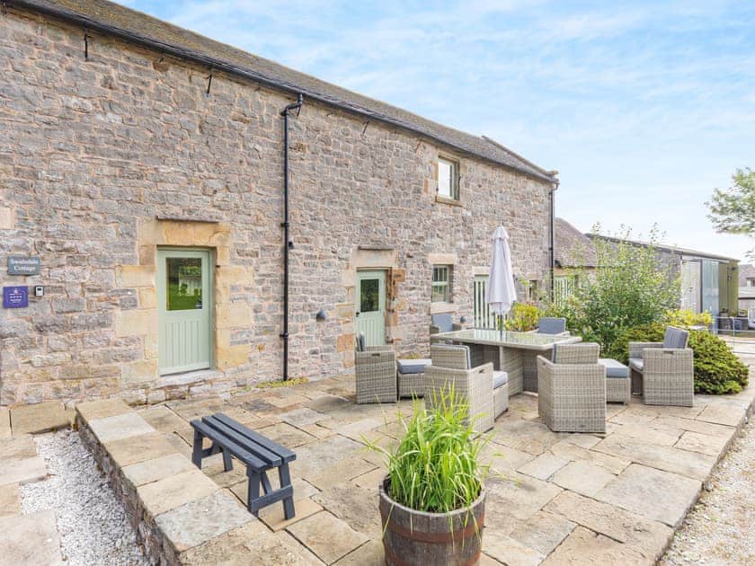 Sitting-out-area | Swaledale Cottage - Broad Ecton Farm, Wetton, Ashbourne
