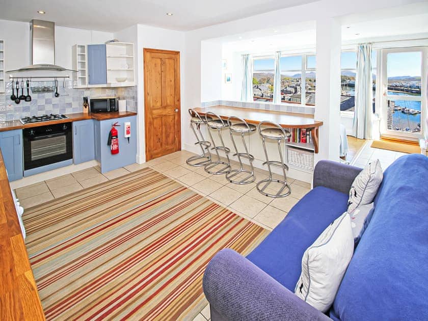 Open plan living space | Captain Jack’s, Porthmadog
