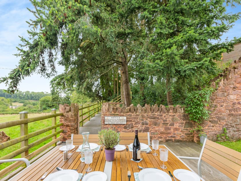 Outdoor eating area | The Horse Gin, Blagdon, near Paignton