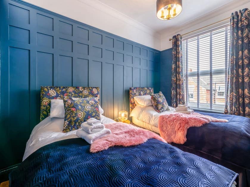 Twin bedroom | Monty House, Saltburn-by the-Sea