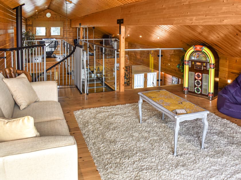 Upstairs snug  | Wild Grape Lodge, Fritton, near Great Yarmouth