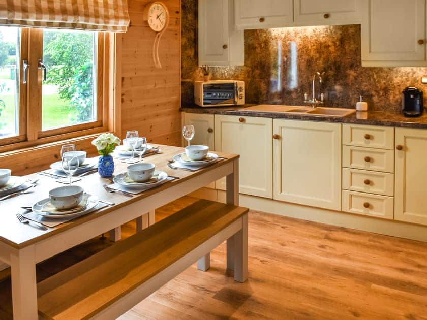 Kitchen/diner | Wild Grape Lodge, Fritton, near Great Yarmouth