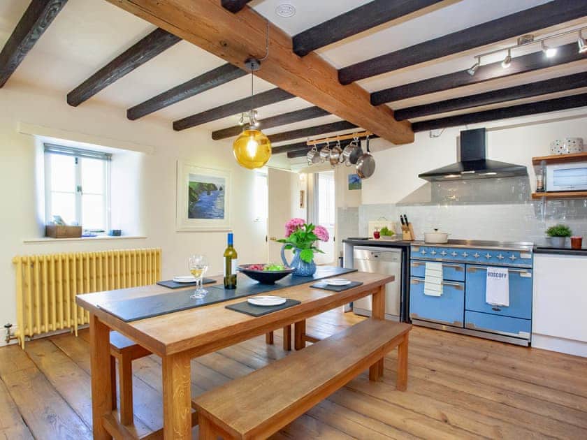 Kitchen/diner | Trevigue Holiday Cottage - Trevigue Holiday Cottages, Crackington Haven, near Bude