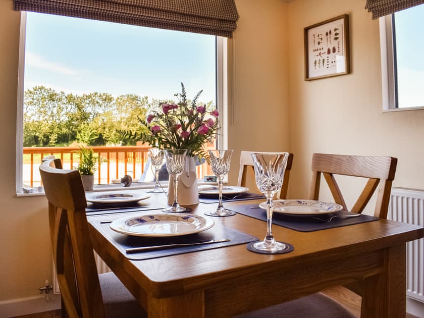 Dining Area | Lodge 38, Stowmarket