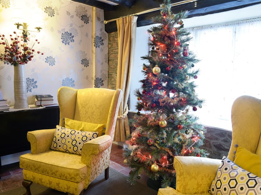 The Snug at Christmas  | The Oval, Dunster