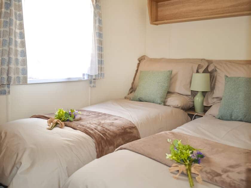 Twin bedroom | Hillcrest Caravan - Hill Crest Lodges, Hemswell, near Market Rasen