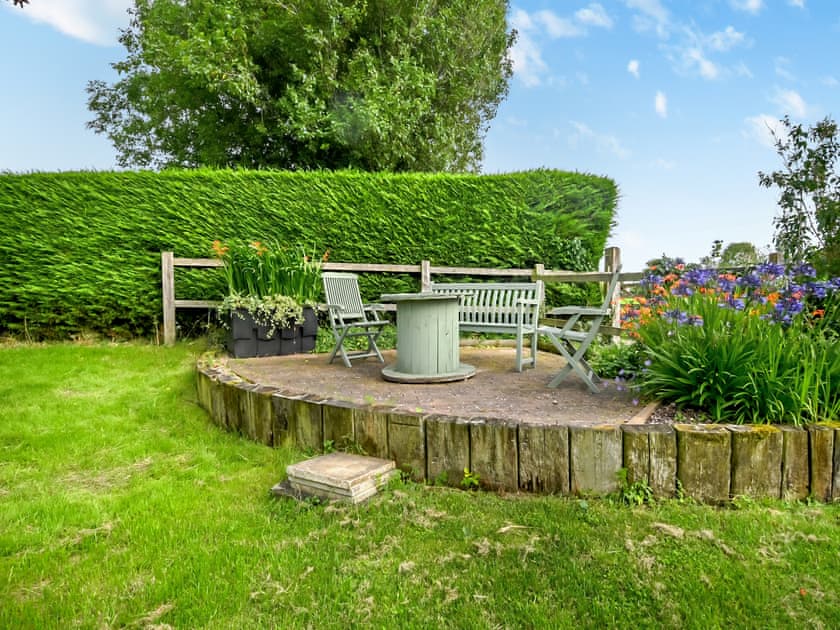 Sitting-out-area | The Cottage Barn, Burgate, near Diss