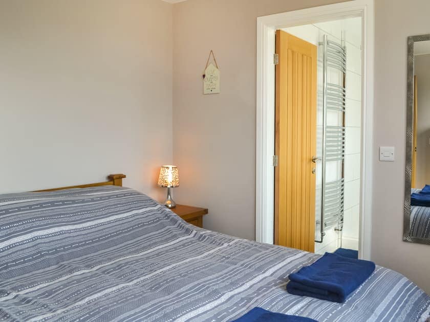 Upstairs double bedroom  | The Beach Hut, Flamborough, near Bridlington