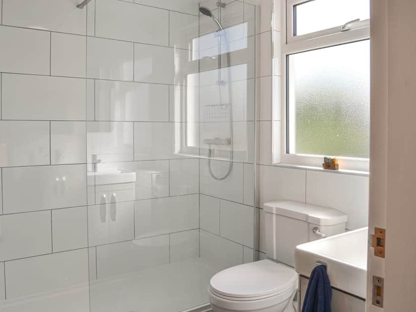 En-suite shower room  | The Beach Hut, Flamborough, near Bridlington