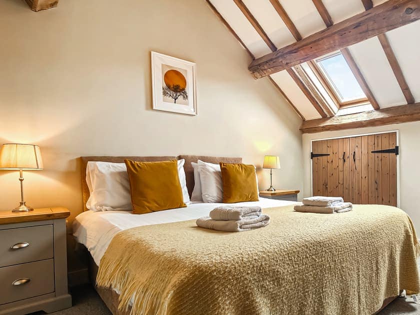 Double bedroom | Valley View Barn - Bradbourne, Bradbourne, near Ashbourne