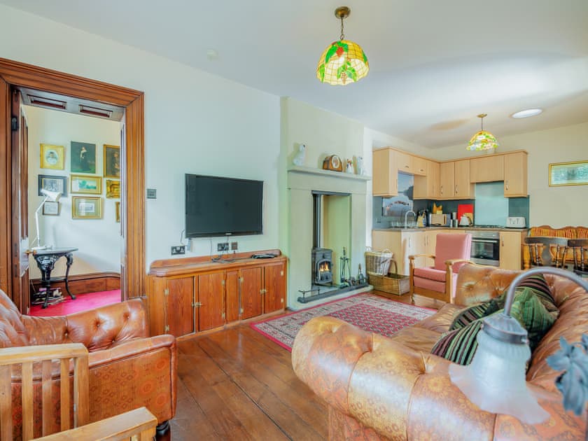 Living room | Fitz Cottages Apartment, Accrington