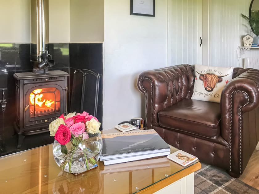 Living room | Harperfield Chalet, Lanark