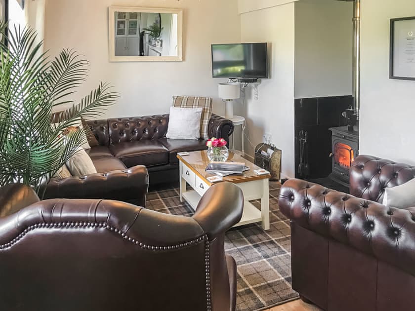Living room | Harperfield Chalet, Lanark