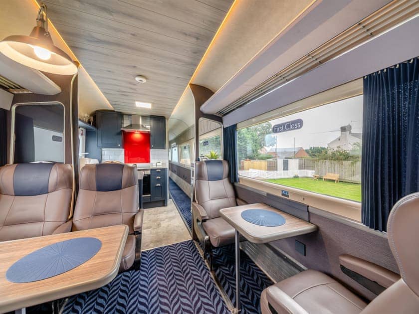 Open plan living space | The Stannington Pullman, Stannington, near Morpeth