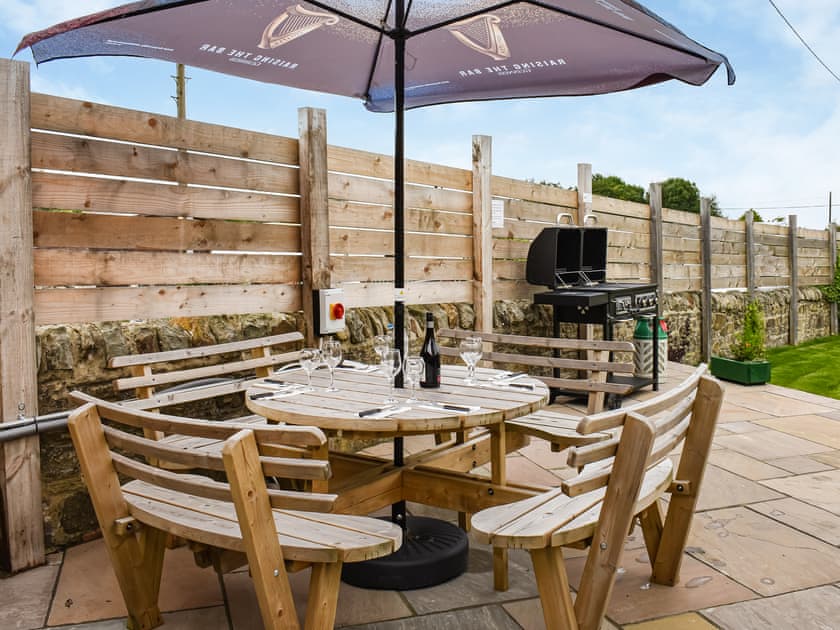 Sitting-out-area | Moss House, Sunniside, near Bishop Auckland