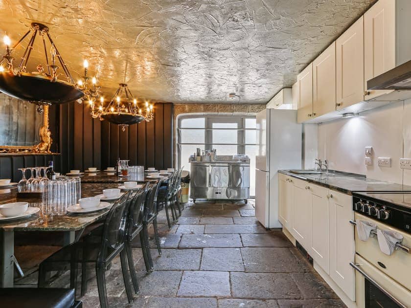 Kitchen/diner | The Stables at Riber Hall, Riber, Matlock