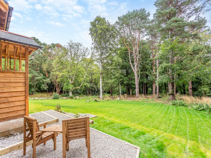Sitting-out-area | Gardeners Cottage, Huntly