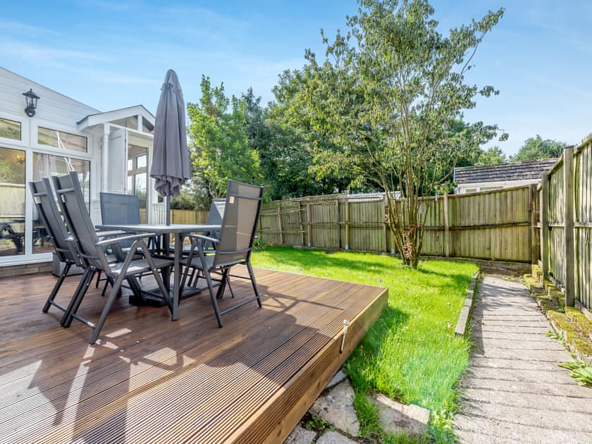 Sitting-out-area | Mill Keeper’s Cottage, St. Clears