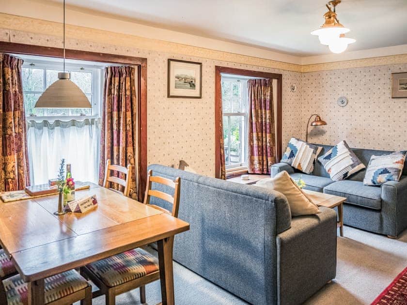 Living room/dining room | Mhairi’s Cottage - Mains Cottages, Carradale, near Campbeltown