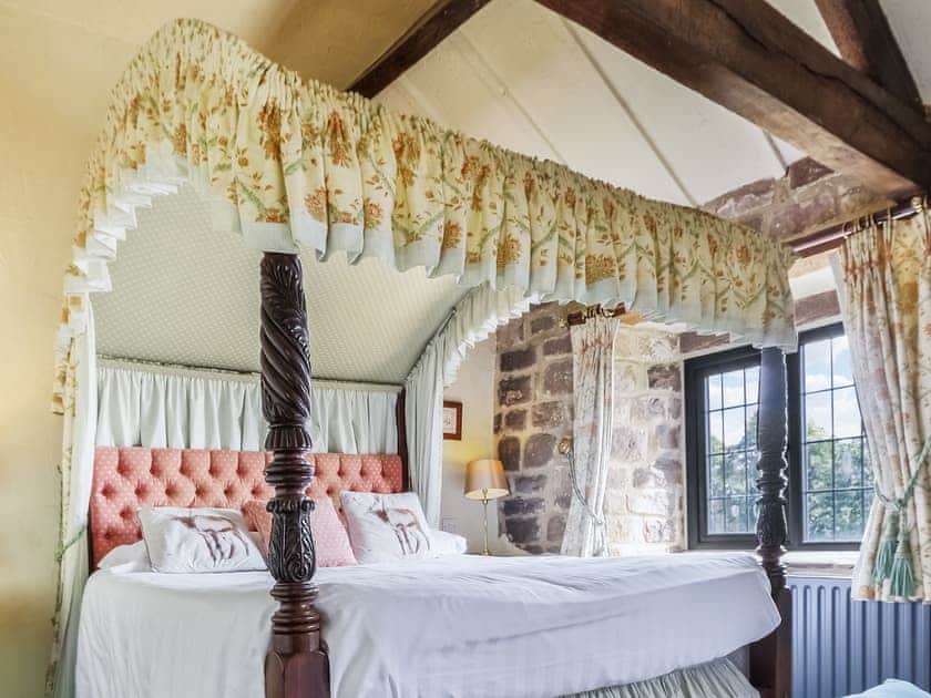 Double bedroom | The Stables at Riber Hall, Riber, Matlock