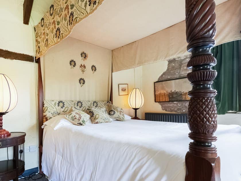 Double bedroom | The Stables at Riber Hall, Riber, Matlock