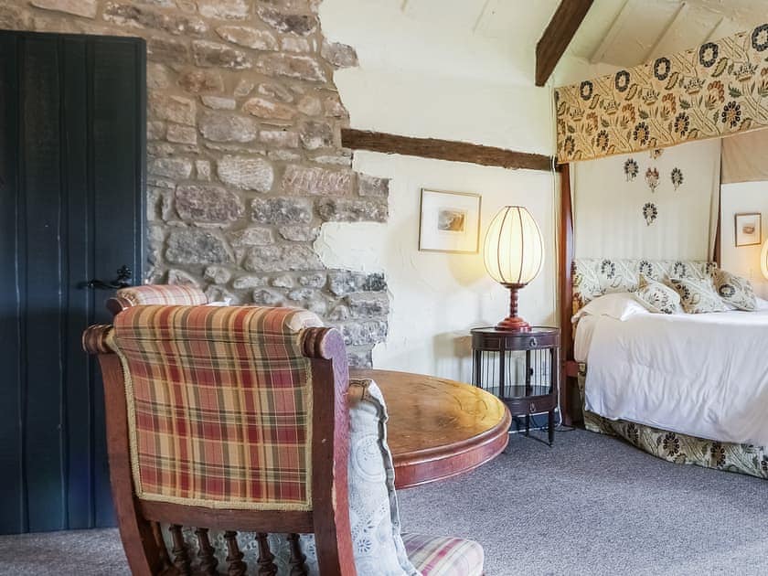 Double bedroom | The Stables at Riber Hall, Riber, Matlock