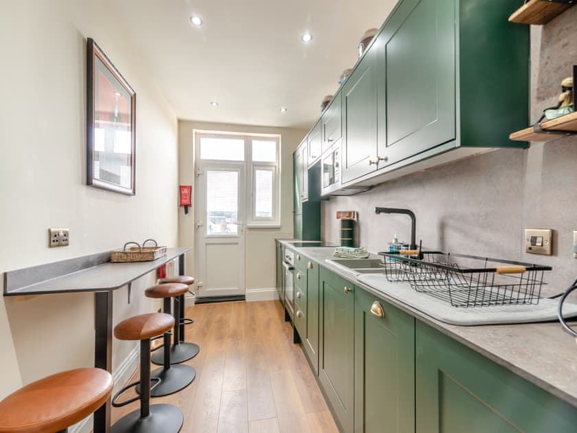 Kitchen | Sea View at The Oaklands, Scarborough