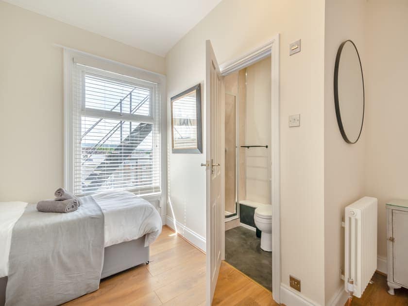 Twin bedroom | Sea View at The Oaklands, Scarborough