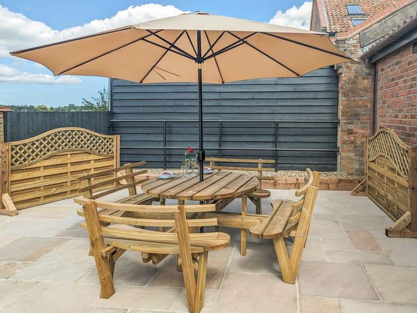 Patio | Hogbert’s Hideaway, Carlton Colville, near Lowestoft