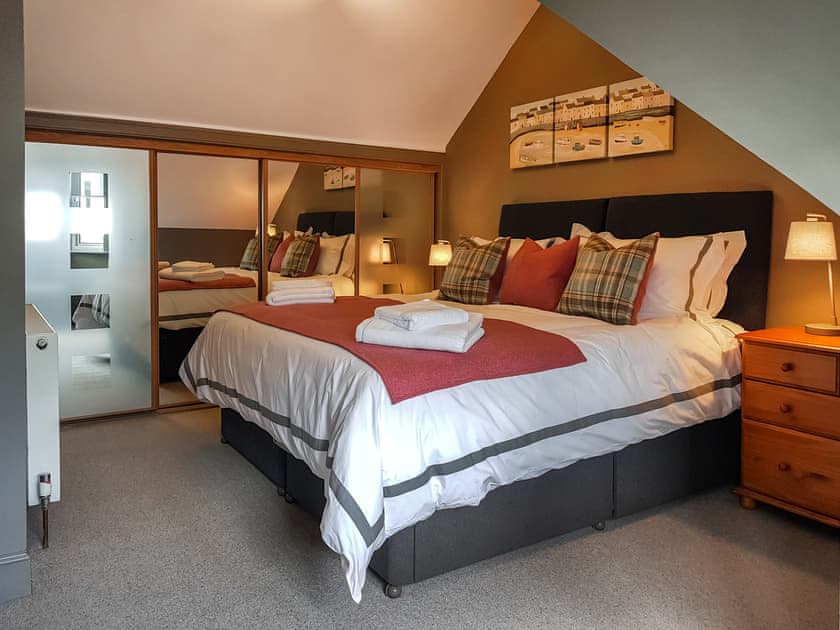 Double bedroom | Thalassa, Musselburgh, near Edinburgh