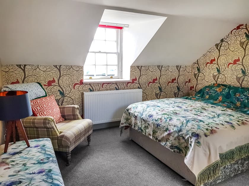 Double bedroom | Maines Farm Cottage, Chirnside, near Duns