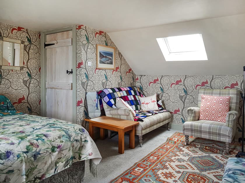 Double bedroom | Maines Farm Cottage, Chirnside, near Duns